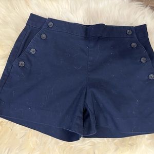 Banana Republic sz 2 NWOT sailor style women’s SHORTS BLACK